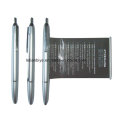 High Quality Metallic Looking Calendar Banner Pen (LT-C090)